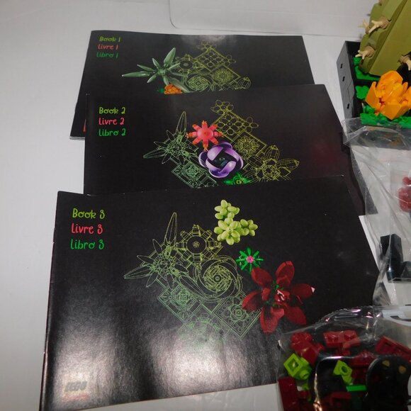 Lego Botanical Collection Succulents Set 10309 Plant Display Complete *READ - Picture 5 of 7